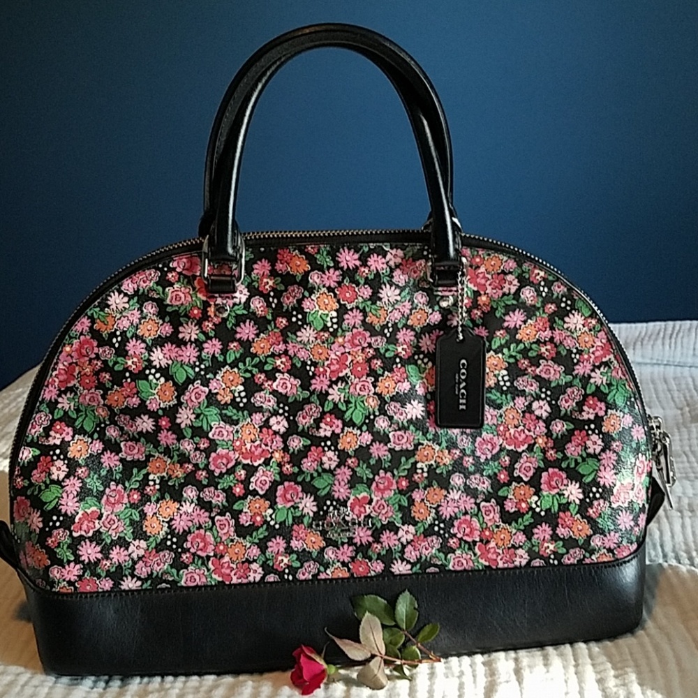 Coach leather purse